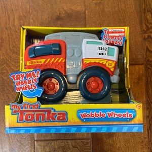 Tonka NIP My First Tonka Wobble Wheels Fire Truck